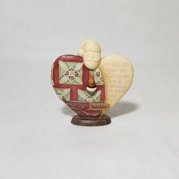 Enesco Take Heart by Karen Hahn Santa "Laughter" 2007 - Picture 1 of 7